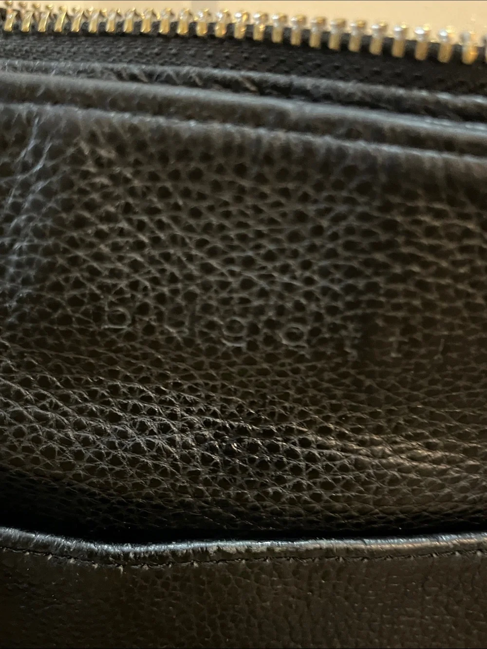 Bugatti Black Leather Crossbody Bag